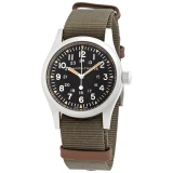 Khaki Field Hand Wind Black Dial Mens Watch H69439931